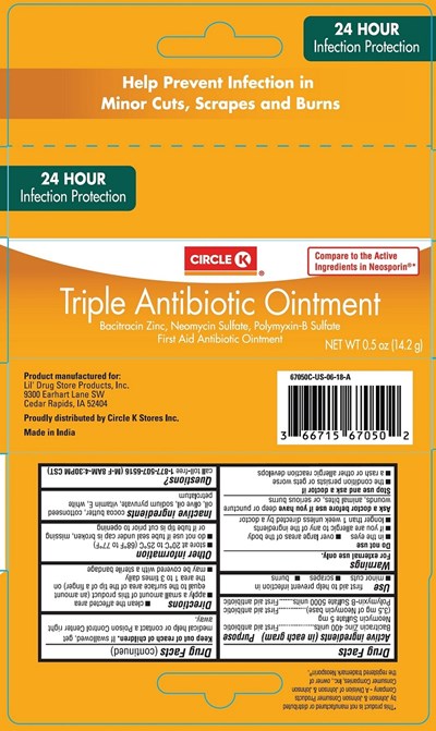 Image Of Package Label (Triple Antibiotic)