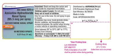 azelastine-fig8.jpg PACKAGE LABEL-PRINCIPAL DISPLAY PANEL - Container Label (30 mL Bottle) - azelastine fig8