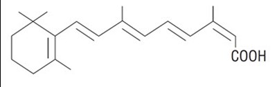 Chemical Structure (Isotretinoin 01)