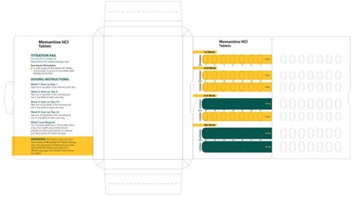 memantine hydrochloride tablets 0f
