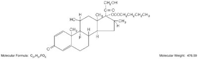 structural formula - betamethasone val 01