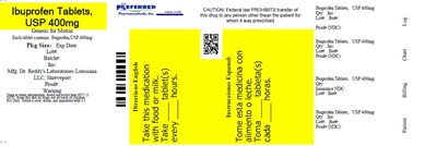 Ibuprofen Tablets, USP 400mg - 400mg100