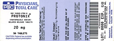 4786.jpg Principal Display Panel - 20 mg - Label - 4786