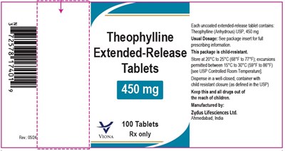 Theophylline Extended-release Tablets 450 mg (86fdabb8 C881 4695 8127 59b26998e365 02)
