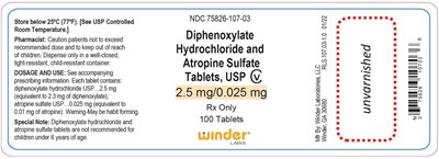 Diphenoxylate 100ct Rev 01 22