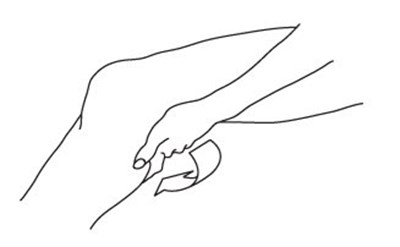 Figure D. - apply on all sides of knee - image 09