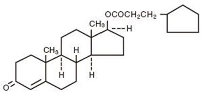 Structural Formula (Testcypiomol)