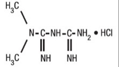 metformin-01.jpg Chemical Structure - metformin 01