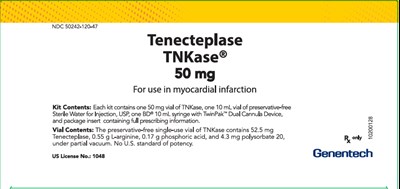 tenecteplase-01.jpg PRINCIPAL DISPLAY PANEL - Kit Carton - tenecteplase 01