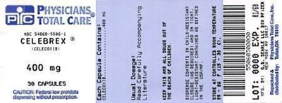 Principal Display Panel - 400 mg Bottle Label - 5506