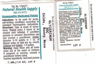 COLDS RUNNY NOSE LABEL - NHS colds runny nose