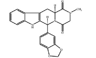 Structure - tadalafil structure