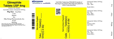 744A5CCA-7863-491A-B43A-1B649791702C-00.jpg Glimepiride Tablets USP 4mg - 744A5CCA 7863 491A B43A 1B649791702C 00