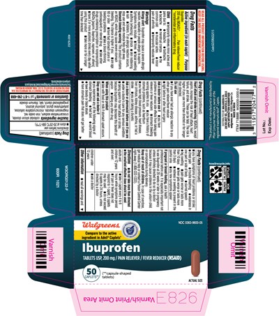 600r Walgreens Ibu Cap(brown) Ifc 50s