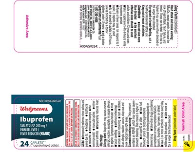 600r Walgreens Ibu Cap(brown) Label 24s.