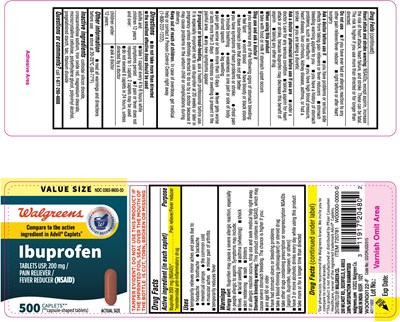 600r Walgreens Ibu Cap(brown) Label 500s.