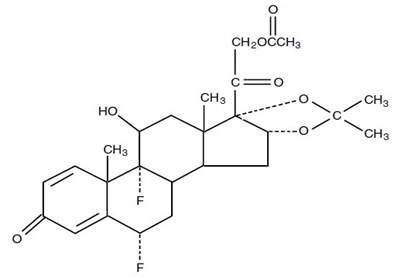 structural formula - fluocinonide 15g 1