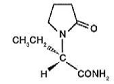levetiracetam-str.jpg Chemical Structure - levetiracetam str