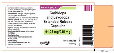 Carbidopa and Levodopa Extended-release Capsules, 61.25 mg/245 mg - 10c40374 c287 4608 bd08 5bab623bbe1d 06
