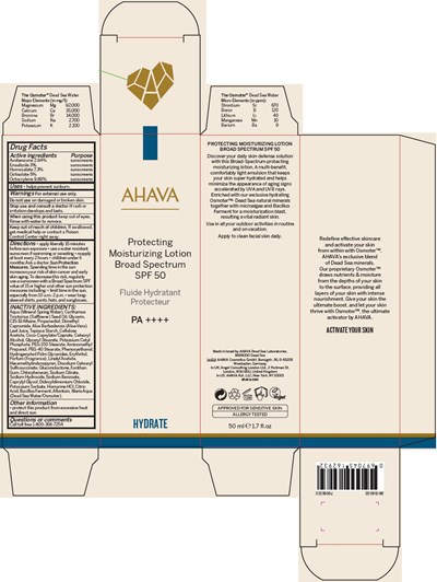 PRINCIPAL DISPLAY PANEL - 50 ml Tube Carton - ahava 01