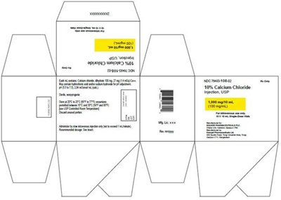 Carton Label Of 10% Calcium Chloride Injection, Usp (E0f2dac8 19e2 4090 B520 C81b971c8598 02)