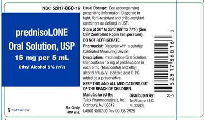 480 mL Prednisolone Oral Solution (Prednisolone Oral Solution 4)