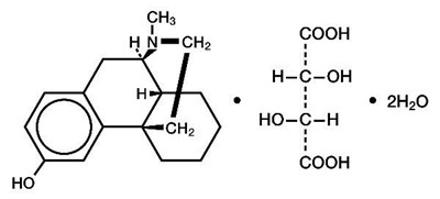 Chemical Structure (Levorphanol Tartrate Tablets 1)