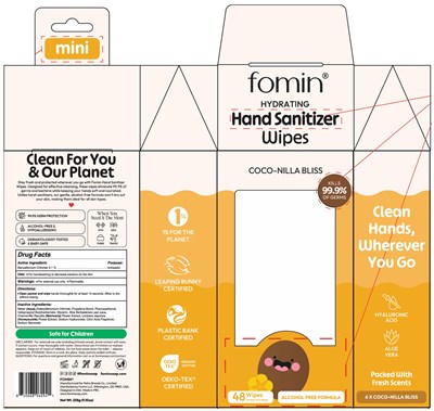 85755001-6.jpg Sanitizer Wipes COCO-NILLA BLISS - 85755001 6