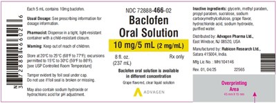 baclofen-oral-solution-237ml-bottle-label.jpg image description - baclofen oral solution 237ml bottle label