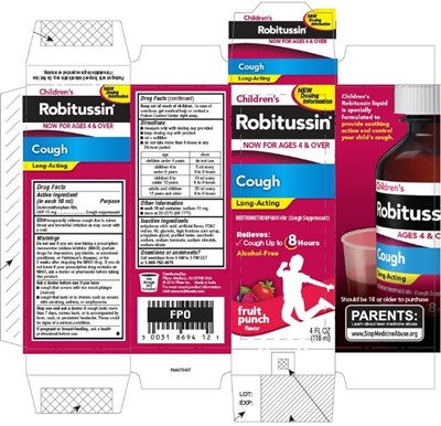 Principal Display Panel  - 118 ml Bottle Carton - robitussin 02