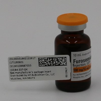 Serialized Label (51662 1226 1 Furosemide Injection 10)