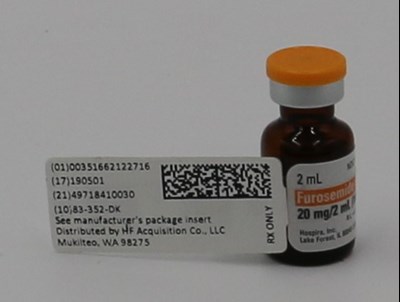 Serialized Label (51662 1227 1 Furosemide 2)