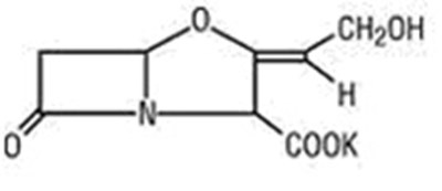 Clavulanate Potassium Structure (Coamoxicillin Strc2)