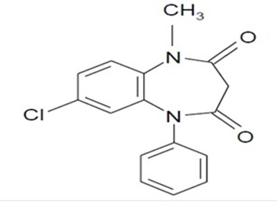 Chemical Structure (Clobazam Str)