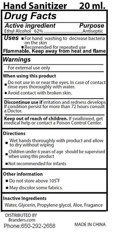 Image Of Bottle Label (Label 20)