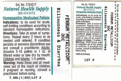 Biliousness Diarrhea Label (Nhs Bilious Diarrhea)