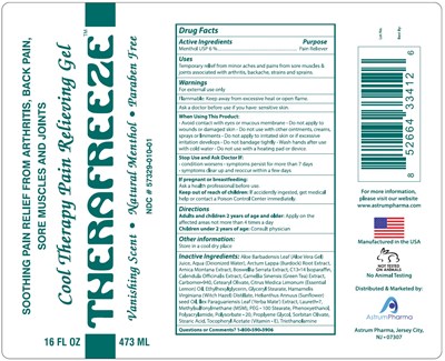 Therafreeze Display (Label 1)