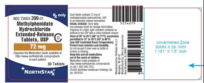 Mpd-er-72mg (Methylphenidate Spl Label)