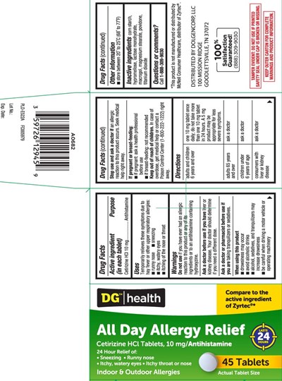 Cetirizine HCl 10 mg (Cetirizine HCl 10 mg Tablet Mia 1)