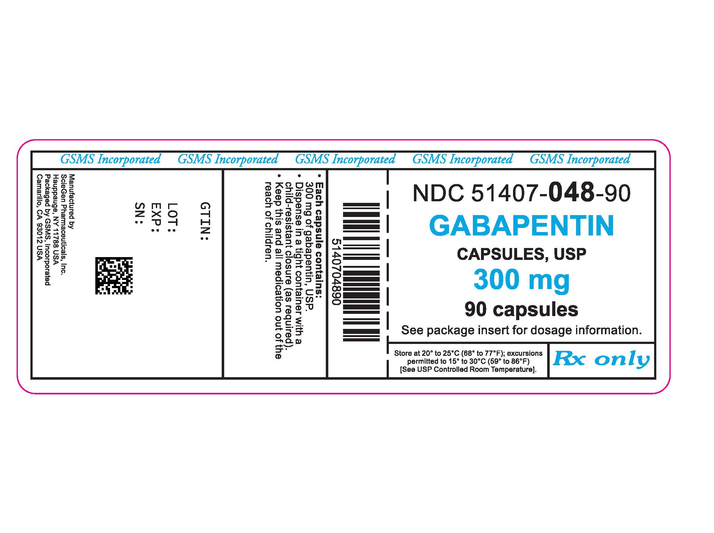 gabapentin 500 mg tablet