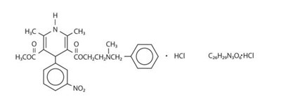 Cardene Structure (Nicardipine Hydrochloride Injection 1)