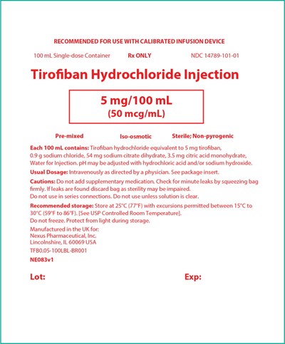 tir00-0010-08.jpg Principal Display Panel – 100 mL Bag Label - tir00 0010 08