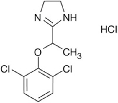 Chemical Structure - lofexidine tablets 1