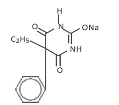 Chemical Structure (Phenobarbital 01)