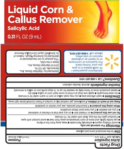 Principal Display Panelliquid Corn &amp; Callus Remover (Equate Corn And Callus Remover 01)