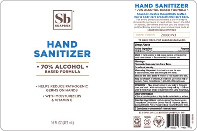 Principal Display Panel (473 mL Bottle Label)