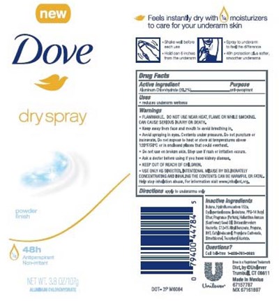 67164409Label.jpg DovePowderFinishDrySprayAP - 67164409Label