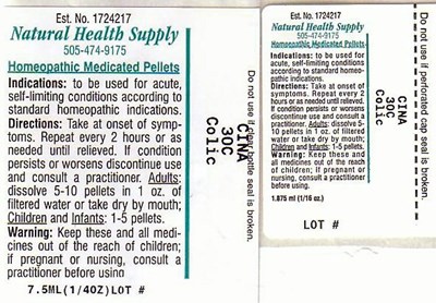 Nhs Colic Label (Nhs Colic)