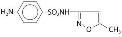 Chemical Structure (Sulfamethoxazole 01)