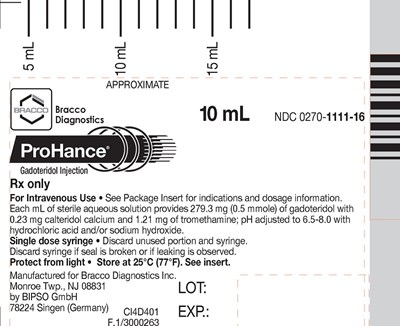 10 mL Syringe (Prohance 10 mL Syringe)